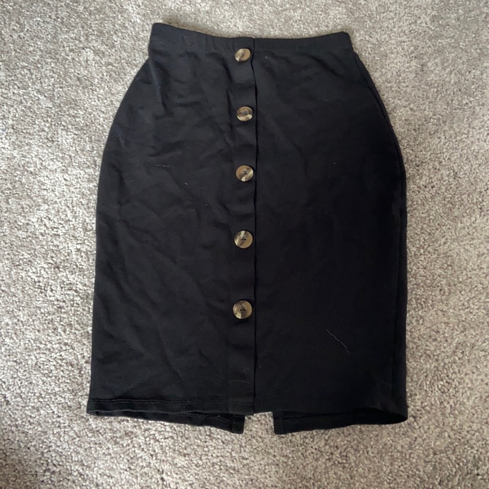 Black skirt great for a night out